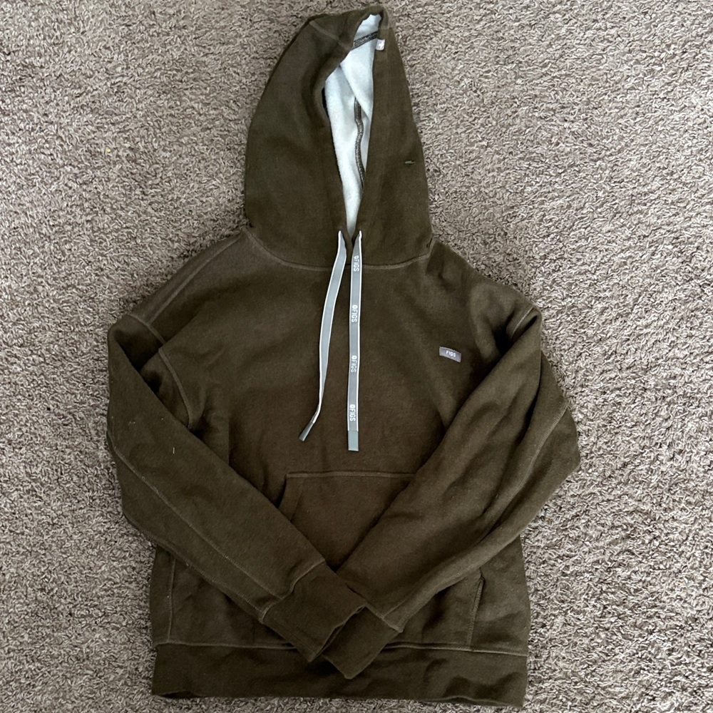 Women’s Olive Green Hooded Sweatshirt